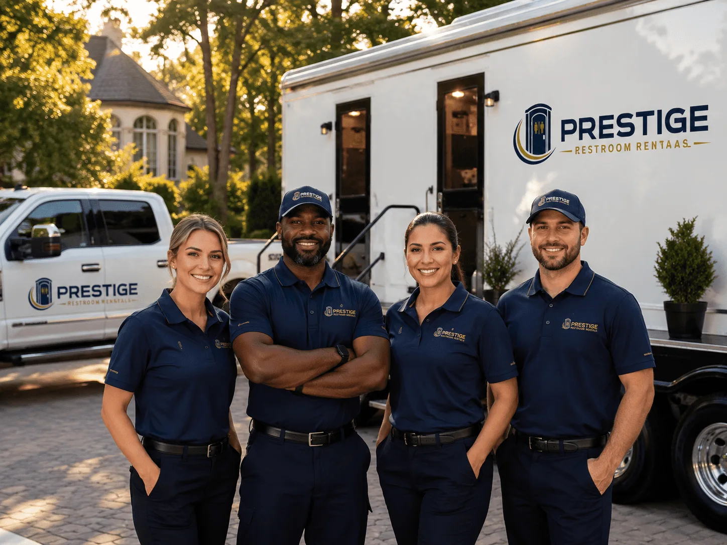 Trusted Luxury Portable Restrooms company in Loma, MT
